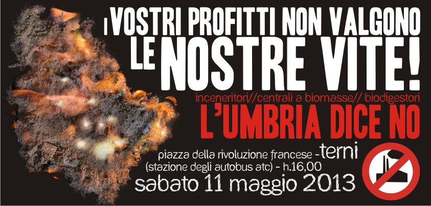 comitato no inceneritori - Umbria dice no